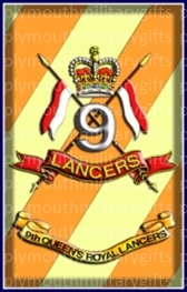 9th Queens Royal Lancers Magnet